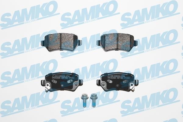 5SP1983 Samko Тормозные колодки дисковые, комплект