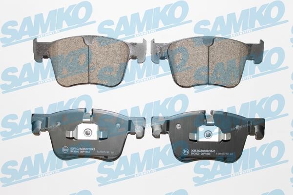 Samko 5SP1853 Гальмівні колодки, комплект 5SP1853: Купити в Україні - Добра ціна на EXIST.UA!