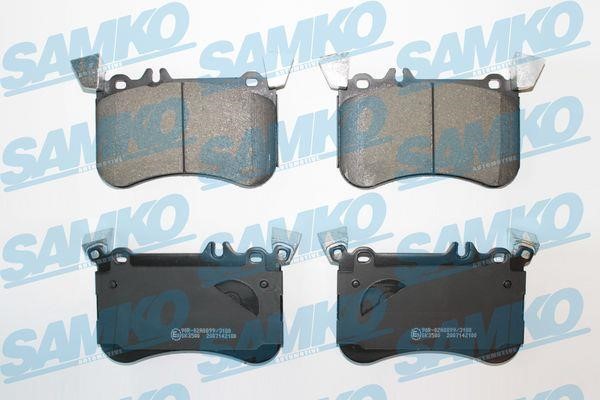 Samko 5SP2100 Гальмівні колодки, комплект 5SP2100: Купити в Україні - Добра ціна на EXIST.UA!