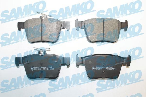 Samko 5SP2104 Гальмівні колодки, комплект 5SP2104: Купити в Україні - Добра ціна на EXIST.UA!