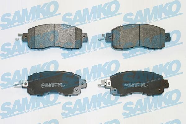 Samko 5SP1867 Гальмівні колодки, комплект 5SP1867: Купити в Україні - Добра ціна на EXIST.UA!