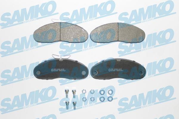 Samko 5SP961 Гальмівні колодки, комплект 5SP961: Купити в Україні - Добра ціна на EXIST.UA!