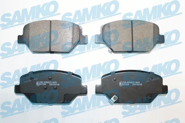 Samko 5SP2108 Гальмівні колодки, комплект 5SP2108: Купити в Україні - Добра ціна на EXIST.UA!