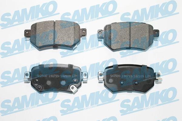 5SP2109 Samko Тормозные колодки дисковые, комплект