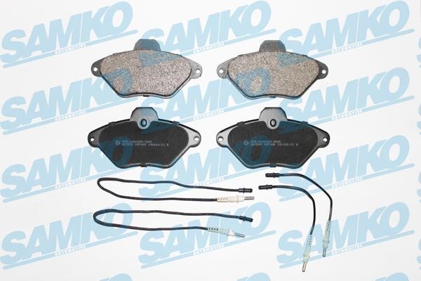 Samko 5SP486 Гальмівні колодки, комплект 5SP486: Купити в Україні - Добра ціна на EXIST.UA!