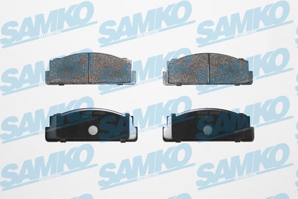 Samko 5SP489 Гальмівні колодки, комплект 5SP489: Купити в Україні - Добра ціна на EXIST.UA!
