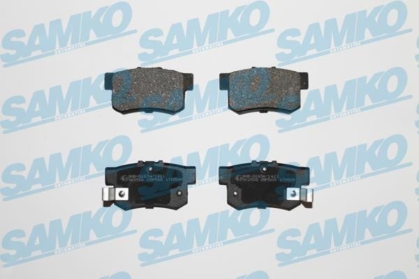 Samko 5SP508 Гальмівні колодки задні, комплект 5SP508: Купити в Україні - Добра ціна на EXIST.UA!