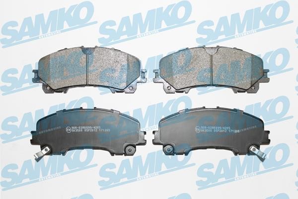 Samko 5SP2012 Гальмівні колодки, комплект 5SP2012: Купити в Україні - Добра ціна на EXIST.UA!