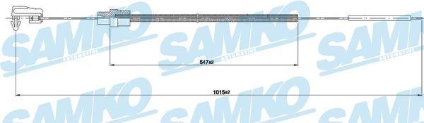 Samko C0078A Трос акселератора C0078A: Купити в Україні - Добра ціна на EXIST.UA!