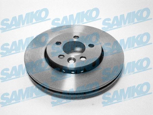 Samko A4321V Диск гальмівний передній вентильований A4321V: Купити в Україні - Добра ціна на EXIST.UA!
