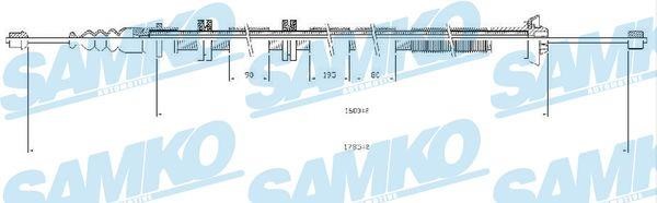 Samko C0205B Трос гальма стоянки C0205B: Купити в Україні - Добра ціна на EXIST.UA!