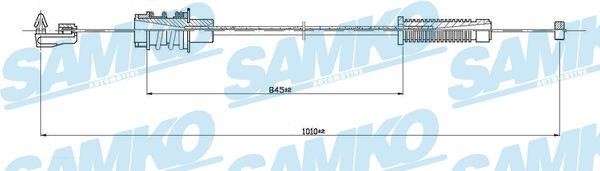 Samko C0145A Трос акселератора C0145A: Купити в Україні - Добра ціна на EXIST.UA!