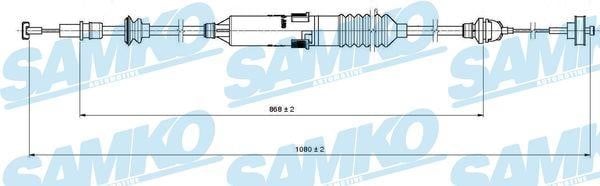 Samko C0220C Трос зчеплення C0220C: Купити в Україні - Добра ціна на EXIST.UA!