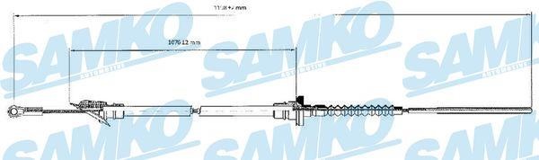 Samko C0062C Трос зчеплення C0062C: Купити в Україні - Добра ціна на EXIST.UA!