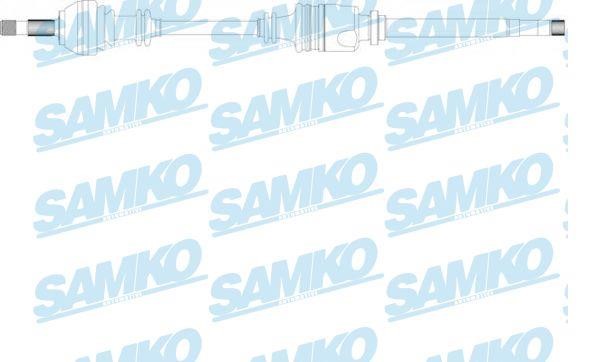 Samko DS16097 Вал привідний DS16097: Купити в Україні - Добра ціна на EXIST.UA!