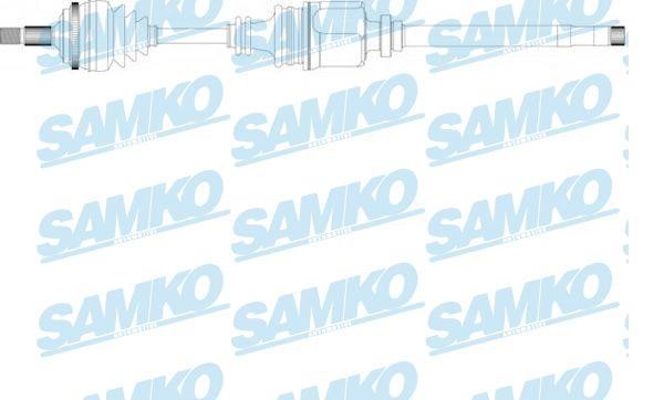 Samko DS16121 Вал привідний DS16121: Купити в Україні - Добра ціна на EXIST.UA!