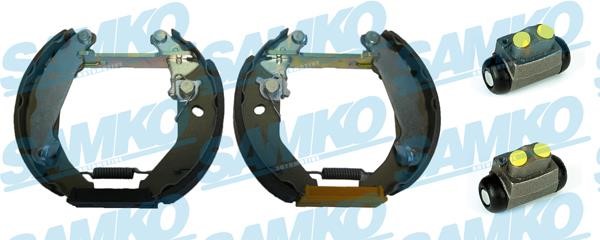 Samko KEG401 Колодки гальмівні з циліндрами, комплект KEG401: Купити в Україні - Добра ціна на EXIST.UA!