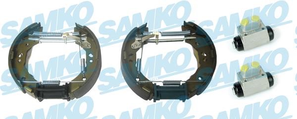 Samko KEG696 Колодки гальмівні з циліндрами, комплект KEG696: Купити в Україні - Добра ціна на EXIST.UA!