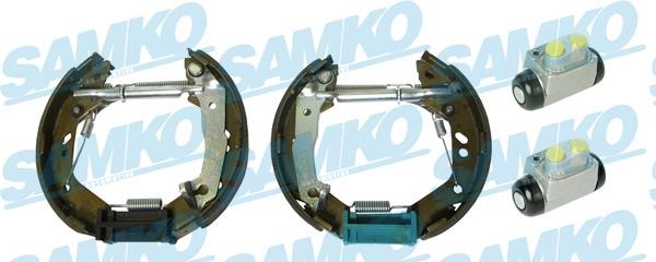 Samko KEG701 Колодки гальмівні з циліндрами, комплект KEG701: Купити в Україні - Добра ціна на EXIST.UA!