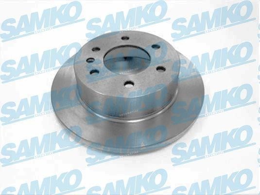 M2043PR Samko Тормозной диск невентилируемый