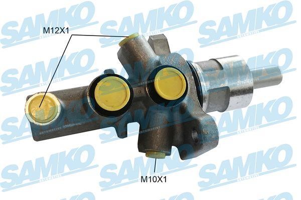 Samko P30805 Циліндр гальмівний, головний P30805: Купити в Україні - Добра ціна на EXIST.UA!