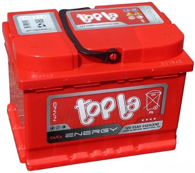 Акумулятор Topla Energy 12В 55Ач 550А(EN) R+ Topla 108055