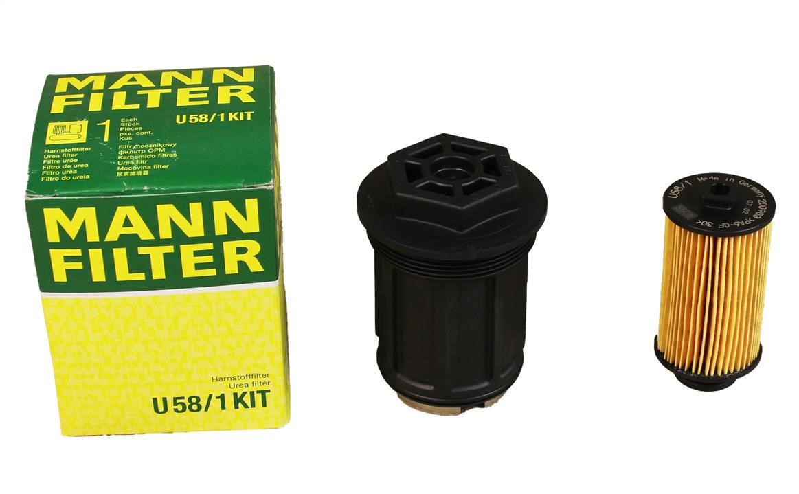 Mann-Filter U 58/1 KIT Фільтр сечовини U581KIT: Купити в Україні - Добра ціна на EXIST.UA!