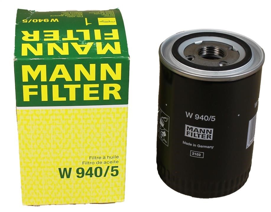 Фільтр масляний Mann-Filter W 940&#x2F;5