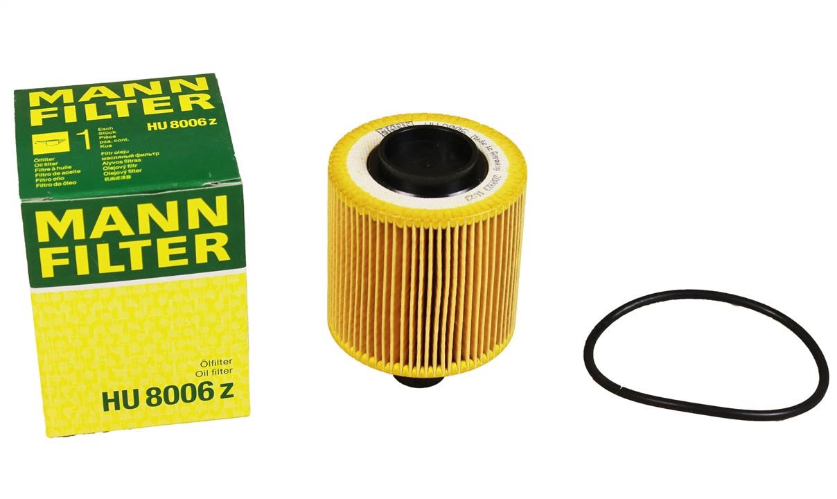 Фільтр масляний Mann-Filter HU 8006 Z