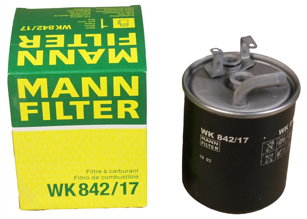 Фільтр палива Mann-Filter WK 842&#x2F;17