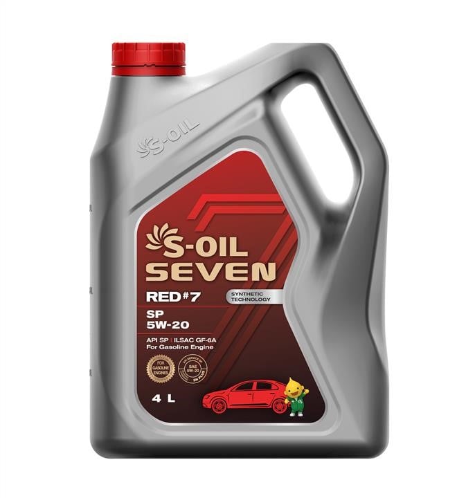 S-Oil SREDSP5204 Моторне масло S-OIL SEVEN RED #7 SP 5W-20, 4л SREDSP5204: Купити в Україні - Добра ціна на EXIST.UA!