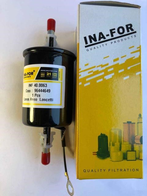 INA-FOR INF 40.0063 Фільтр палива INF400063: Купити в Україні - Добра ціна на EXIST.UA!