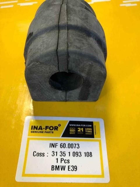 INA-FOR INF 60.0073 Втулка стабілізатора INF600073: Приваблива ціна - Купити в Україні на EXIST.UA!