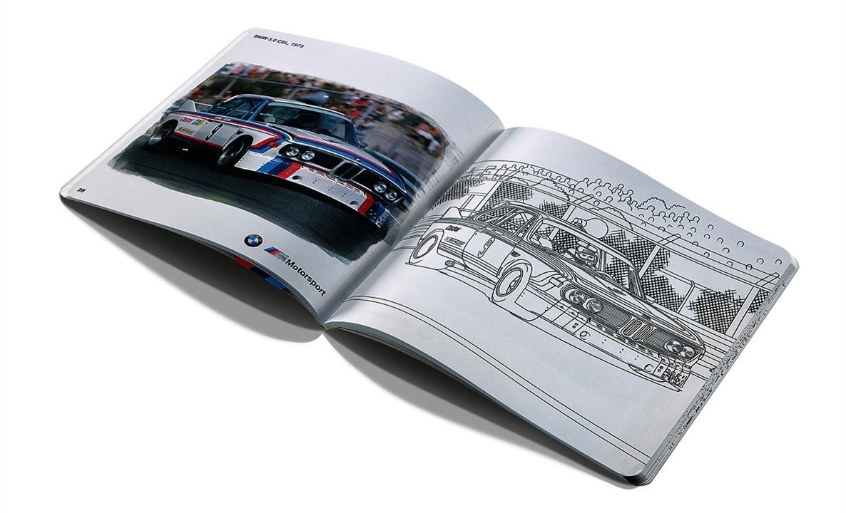 BMW Дитяча книжка-розмальовка BMW Motorsport – ціна