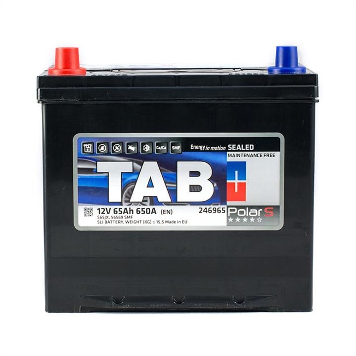 TAB 246965 Батарея аккумуляторная Tab Polar S 12В 65Ач 650А(EN) L+ 246965: Купить в Украине - Отличная цена на EXIST.UA!