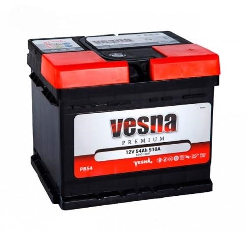 Vesna 415 254 Акумулятор Vesna Premium 12В 54Ач 510А(EN) R+ 415254: Купити в Україні - Добра ціна на EXIST.UA!