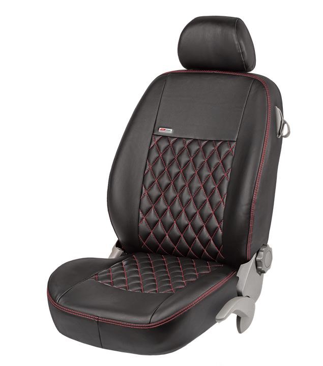 EMC Elegant 29988_EP002 Комплект чохлів для Seat Cordoba, чорний з червоною ниткою 29988EP002: Купити в Україні - Добра ціна на EXIST.UA!