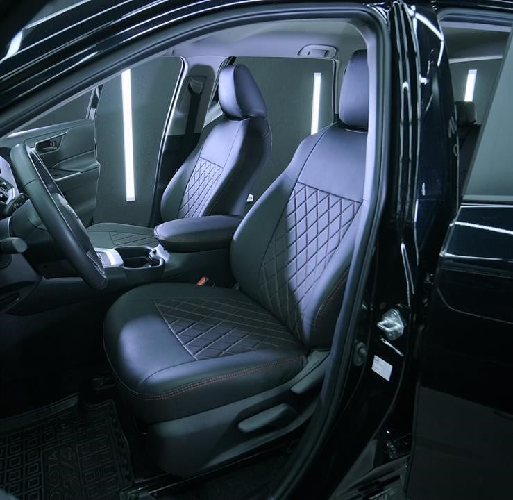 EMC Elegant Комплект чохлів для Chery QQ Hatchback, коричневий – ціна