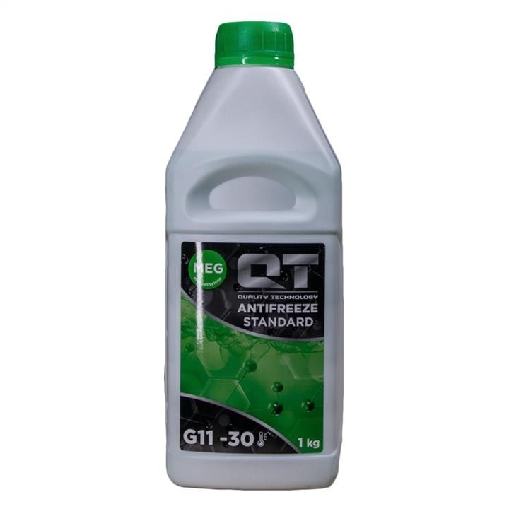 QT-oil QT552301 Антифриз QT MEG EXTRA G11 зелений -30°C, 1кг QT552301: Купити в Україні - Добра ціна на EXIST.UA!