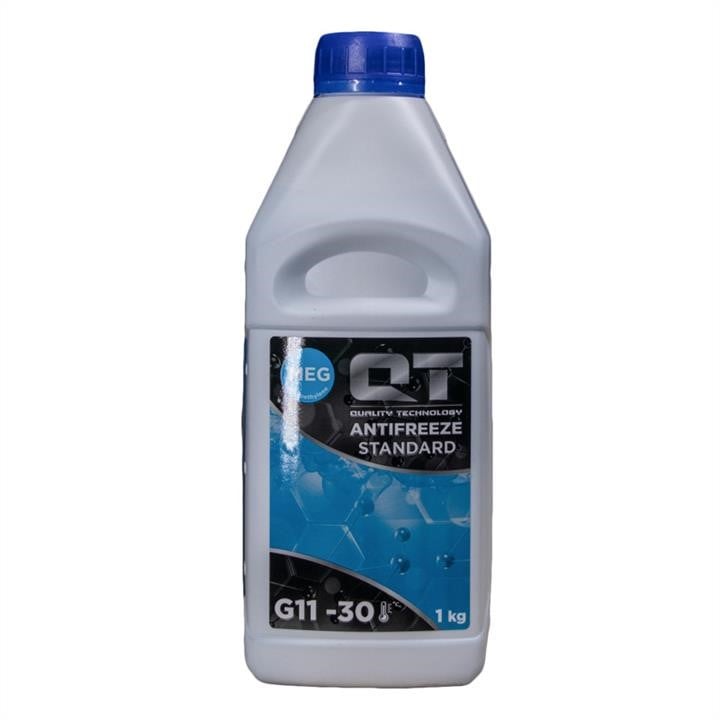 QT-oil QT553301 Антифриз QT MEG EXTRA G11, синій -30 ° C, 1кг QT553301: Приваблива ціна - Купити в Україні на EXIST.UA!