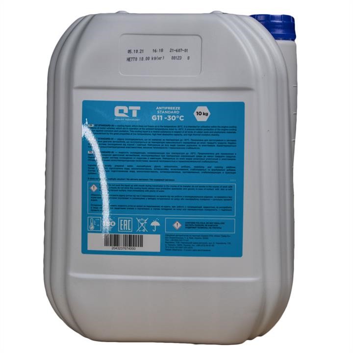 Антифриз QT MEG EXTRA G11, синий -30°C, 10кг QT-oil QT5533010