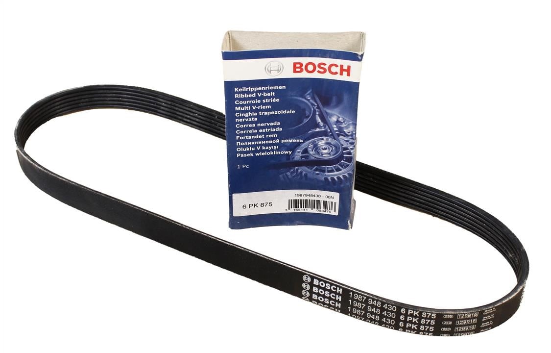 Bosch Поликлиновый ремень 6PK875 – цена 360 UAH