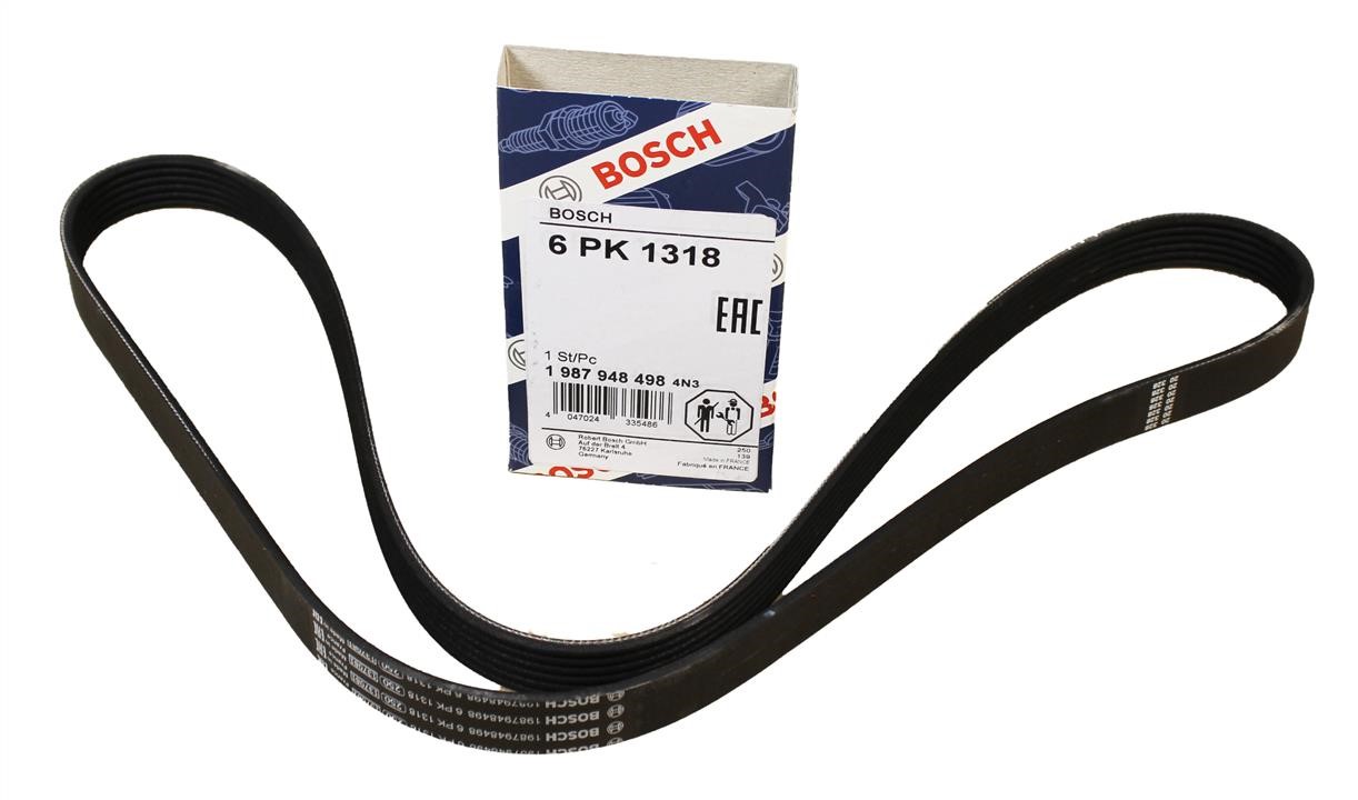Bosch Поликлиновый ремень 6PK1318 – цена 501 UAH