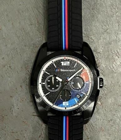 BMW 80 26 2 463 267 Чоловічий хронограф M Motorsport Chrono Watch, Men, Black 80262463267: Купити в Україні - Добра ціна на EXIST.UA!