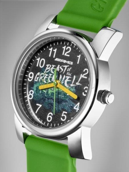 Mercedes B6 6 95 4228 Дитячий наручний годинник Mercedes-AMG GT Child's Watch, green/yellow/silver B66954228: Приваблива ціна - Купити в Україні на EXIST.UA!