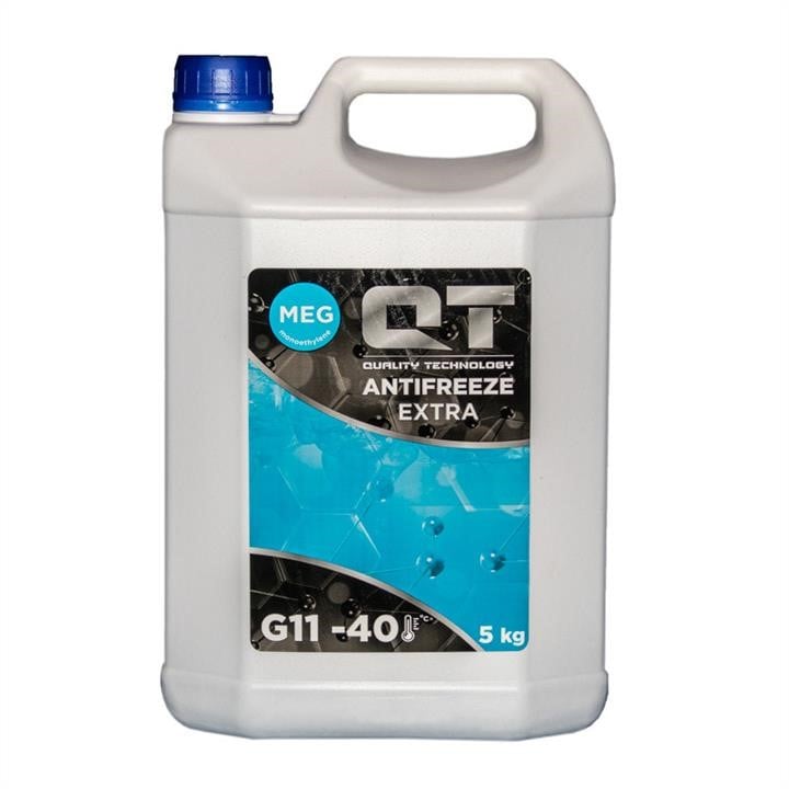 QT-oil QT563405 Антифриз QT MEG EXTRA G11, синій -40 ° C, 5кг QT563405: Купити в Україні - Добра ціна на EXIST.UA!