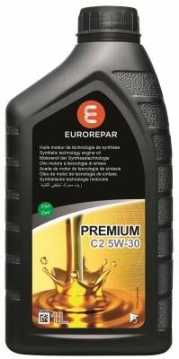 Eurorepar 1635764480 Олива моторна Eurorepar Premium C2 5w-30, 1л 1635764480: Купити в Україні - Добра ціна на EXIST.UA!
