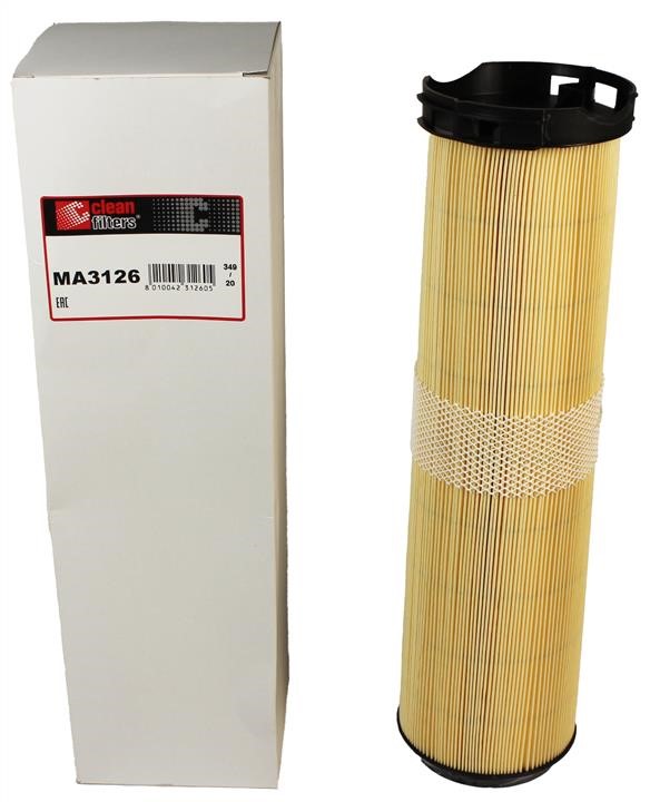 Clean filters MA3126 Повітряний фільтр MA3126: Купити в Україні - Добра ціна на EXIST.UA!