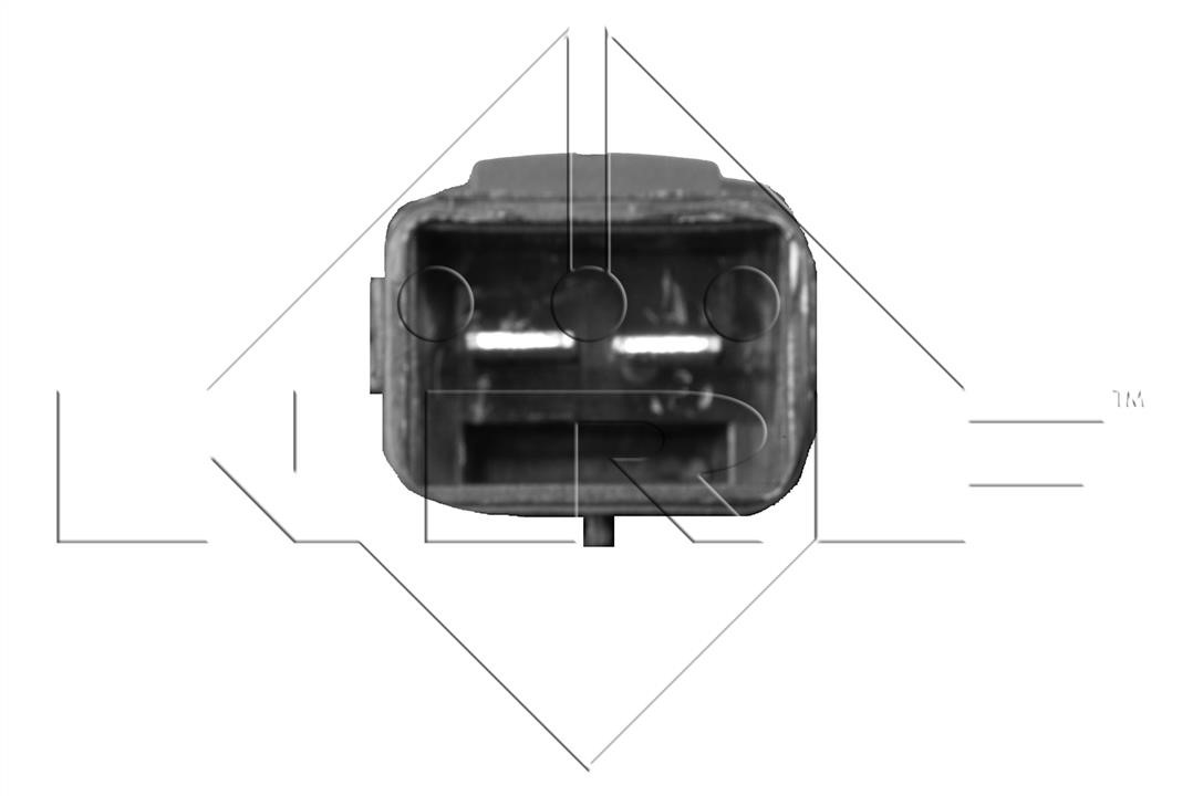 Двигатель вентиляции салона NRF 34035