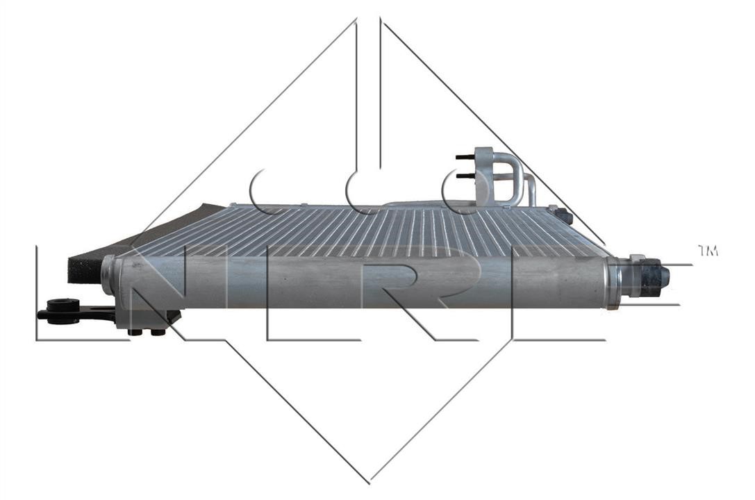 Радиатор кондиционера (Конденсатор) NRF 350002